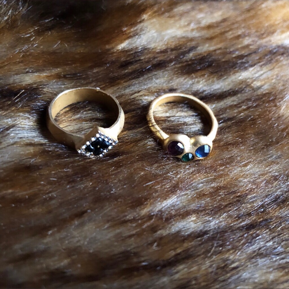 Zara gemstone rings!